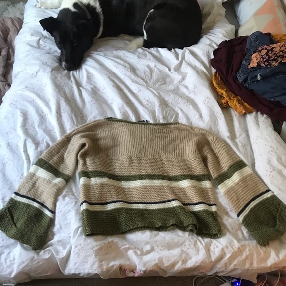 Bell Sleeved Knit Sweater - Picture 2 of 6